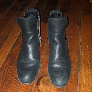 Phillip Lim 3.1 black leather booties